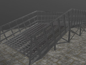 estacade Modelo 3D