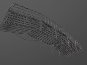 estacade Modelo 3D