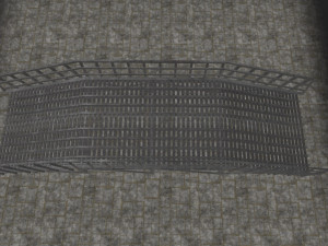 estacade Modelo 3D