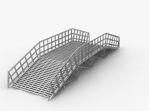 estacade Modelo 3D