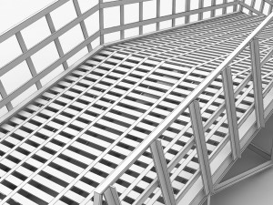 estacade Modelo 3D