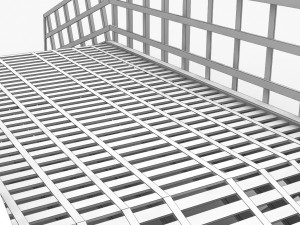 estacade Modelo 3D