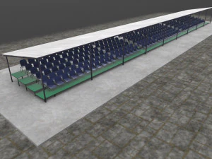Tribune --205-- 3D Model