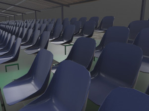tribune Modelo 3D