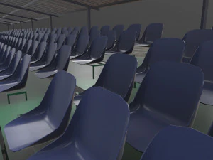 Tribune --205-- 3D Model