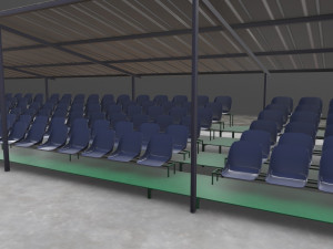 tribune Modelo 3D