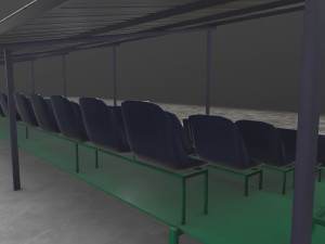 tribune Modelo 3D