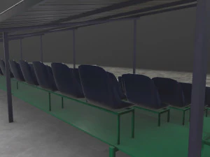 Tribune --205-- 3D Model