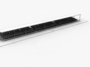 Tribune --205-- 3D Model