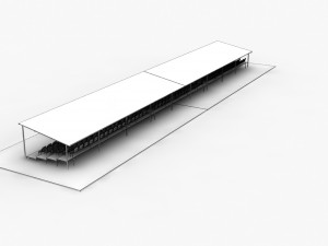 tribune Modelo 3D