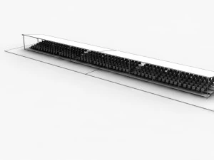 Tribune --205-- 3D Model