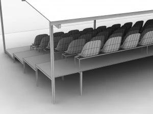 Tribune --205-- 3D Model