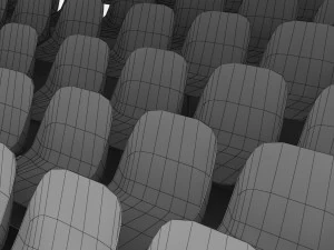Tribune --205-- 3D Model