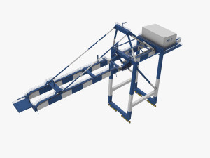 sea crane 3D मॉडल