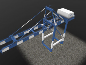 sea crane 3D-Modell