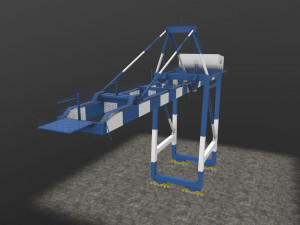 sea crane 3D-Modell