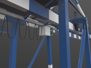 sea crane 3D-Modell