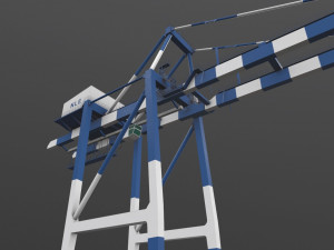 sea crane 3D-Modell