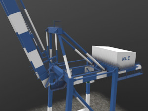 sea crane 3D-Modell
