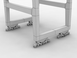 sea crane 3D-Modell