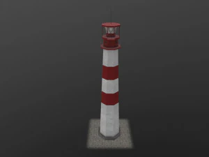 light house gelendzhikskiy 3D Model