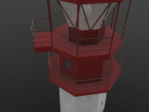 light house gelendzhikskiy 3D Model
