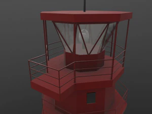 light house gelendzhikskiy 3D Model