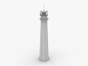light house gelendzhikskiy 3D Model
