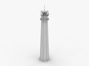 light house gelendzhikskiy Model 3D
