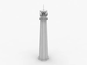 light house gelendzhikskiy 3D Model
