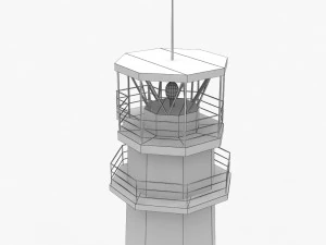 light house gelendzhikskiy 3D Model