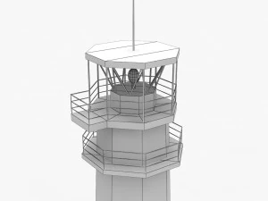 light house gelendzhikskiy 3D Model