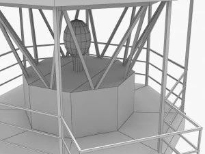 light house gelendzhikskiy 3D Model