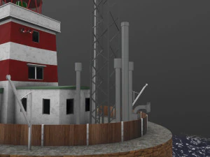 Lighthouse Drogden --189-- 3D Model