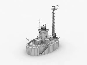Lighthouse Drogden --189-- 3D Model