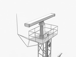 light house drogden Modello 3D