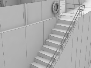light house drogden Modello 3D