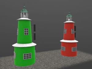 Lighthouse Helsingor --195-- 3D Model