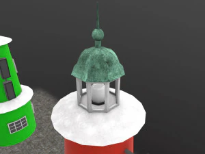 Lighthouse Helsingor --195-- 3D Model