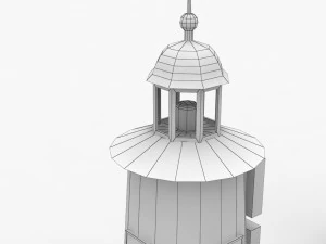 Lighthouse Helsingor --195-- 3D Model