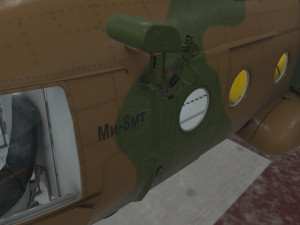 mi-8mt russian air force Modèle 3D