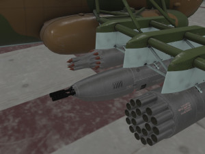 mi-8mt russian air force Modèle 3D
