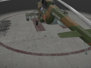 mi-8mt russian air force Modèle 3D
