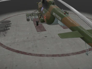 Mi-8MT Russian Air Force --231-- 3D Model