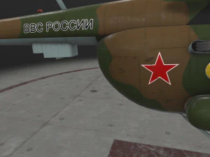 Mi-8MT Russian Air Force --231-- 3D Model