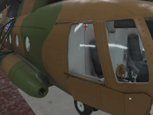 Mi-8MT Russian Air Force --231-- 3D Model