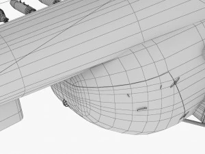 Mi-8MT Russian Air Force --231-- 3D Model