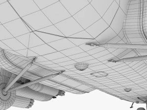 Mi-8MT Russian Air Force --231-- 3D Model
