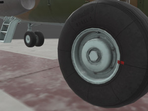 mi-8mt russian air force animated 3D-Modell
