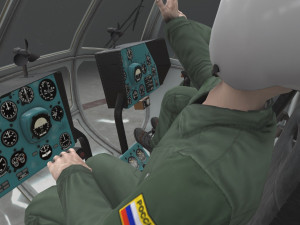 mi-8mt russian air force animated 3D-Modell